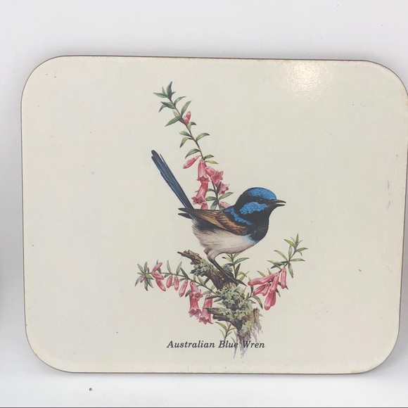 Vintage Jason Australian Bird Coasters Set of 6 - Picture 7 of 8